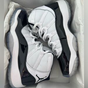 Jordan Black and White Sneakers